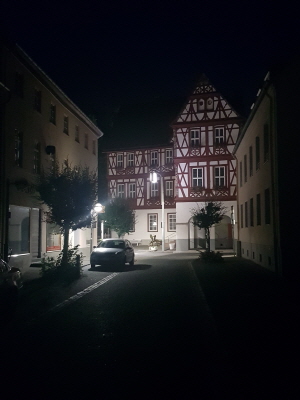 Nassau bei Nacht